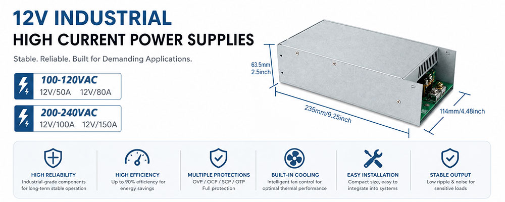 12v high current power supply