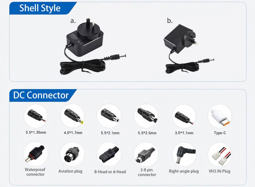 AC DC 12W Australia Plug Power Adapter