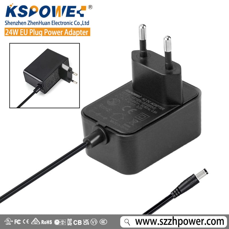 24W AC DC Power Adapter