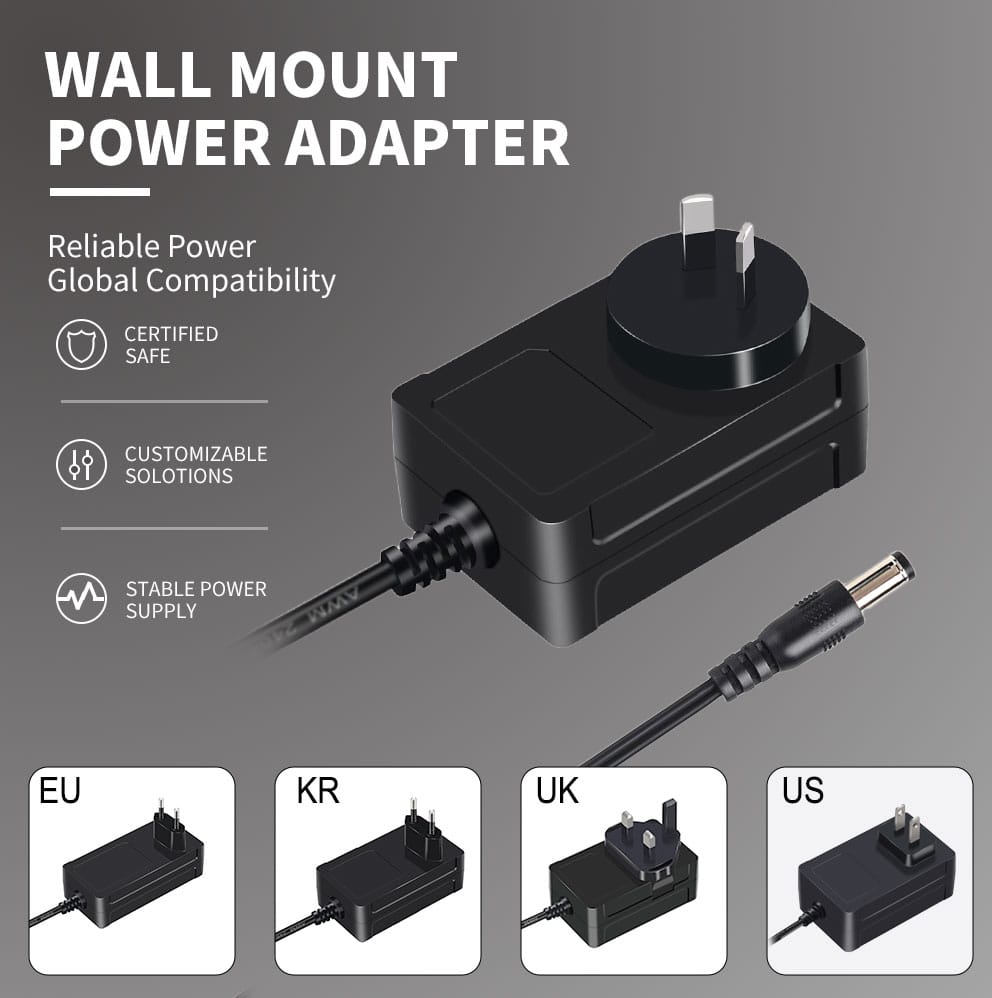 36W AU wall plug adapter