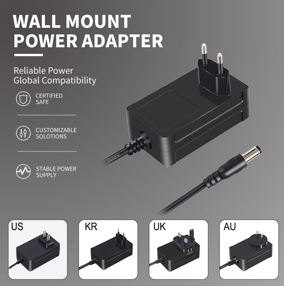 36W EU Plug Power Adapter