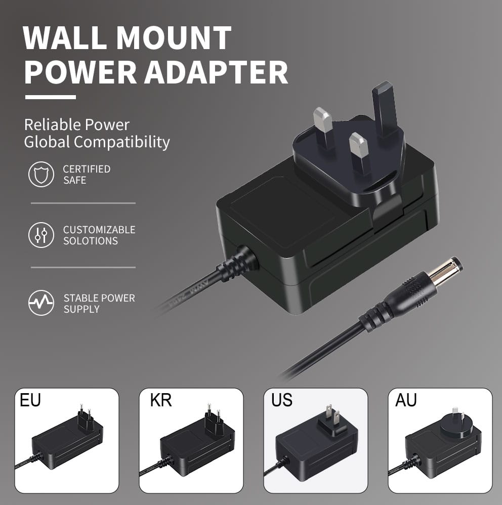 36W UK Plug power adapter