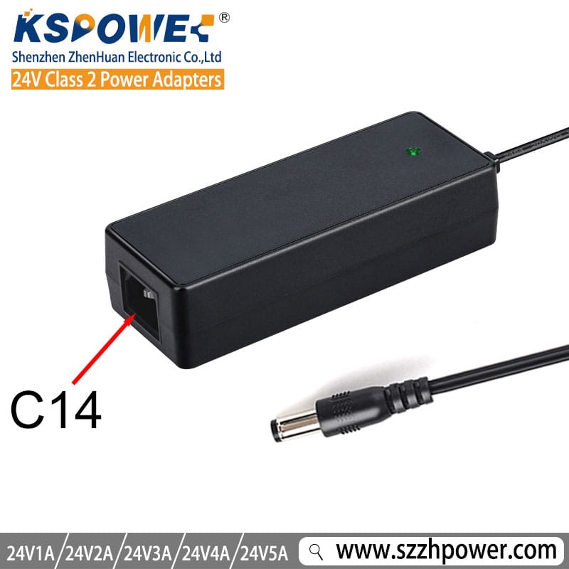 24V 4A UL Class 2 Power Adapter