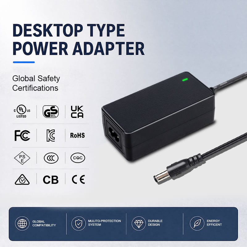 36W Desktop power adapter