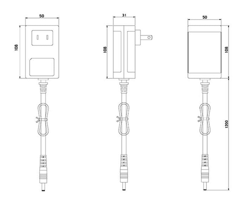 UL Class 2 power adapter