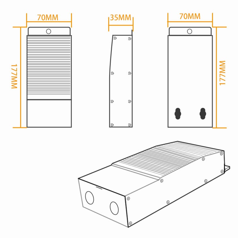 12V Outdoor LED Power Supply